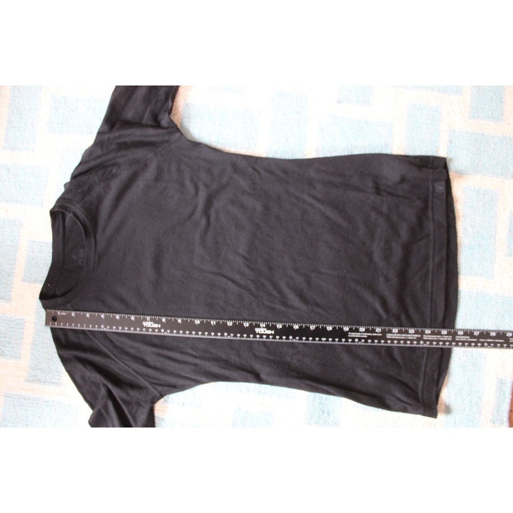 Ridge Merino XS Black Aspect Midwt Long Sleeve Wool Base Layer Top Thumbholes - Picture 9 of 9